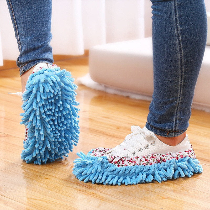 TidyToes™Dust Slippers Cleaning